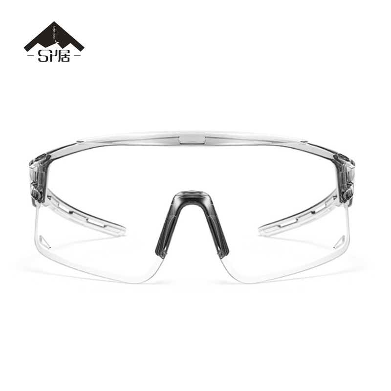 三人居男女骑行眼镜防紫外线自行车护目镜户外跑步滑雪防尘眼镜SRJYJ99021/个高清大图