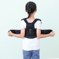 儿童防治驼背矫正器带小学生背部矫正带小孩挺背坐姿纠正矫姿神器L码
