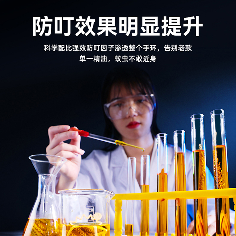 智美环球 柠檬香儿童精油手环植物精油手环 60条 趣萌物系列手环高清大图