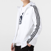Adidas阿迪达斯夹克男装2022春季新款连帽运动防风休闲外套HE4318