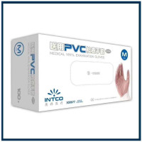 企购优品 一次性医用PVC检查手套(100只/盒*10盒/箱)