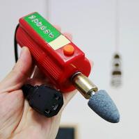 电瓶车电动车维修补胎工具小电磨打磨机12V电瓶夹轮胎电动打磨机