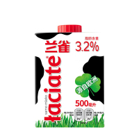 兰雀(Laciate)全脂牛奶500ml*8/箱 波兰进口