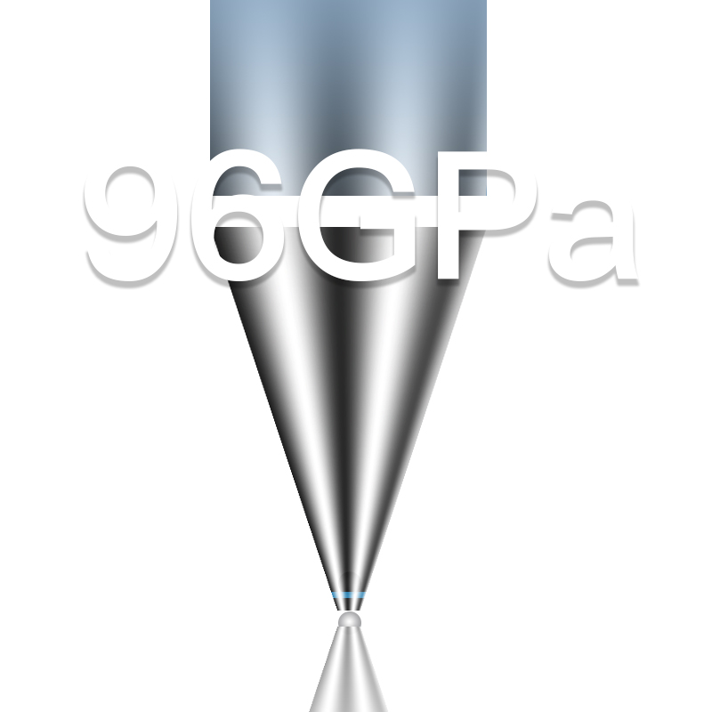 齐心 R980 通用中性笔替芯 拔帽式 子弹头 0.5mm 蓝 20支装