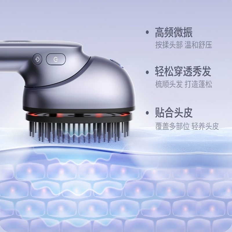飞利浦迷你头部按摩器PPM5301H高清大图