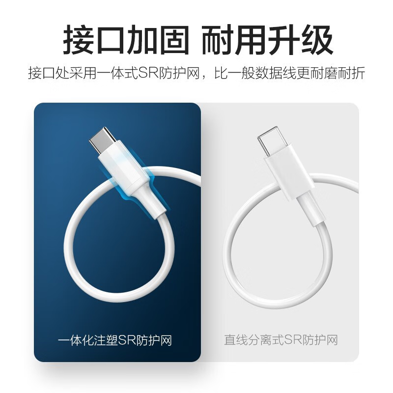 品胜苹果数据线PD20W快充iphone14充电线USB-C车载适用苹果14/13/12手机iPad平板闪充线2米高清大图