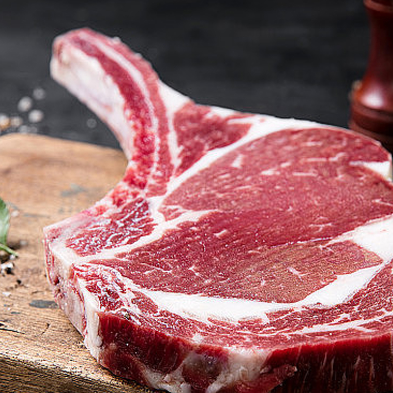 西蒙小战斧 散养速冻牛肉 原切250克盒装 冷冻-18℃保存 煎炸优选 国产品质高清大图