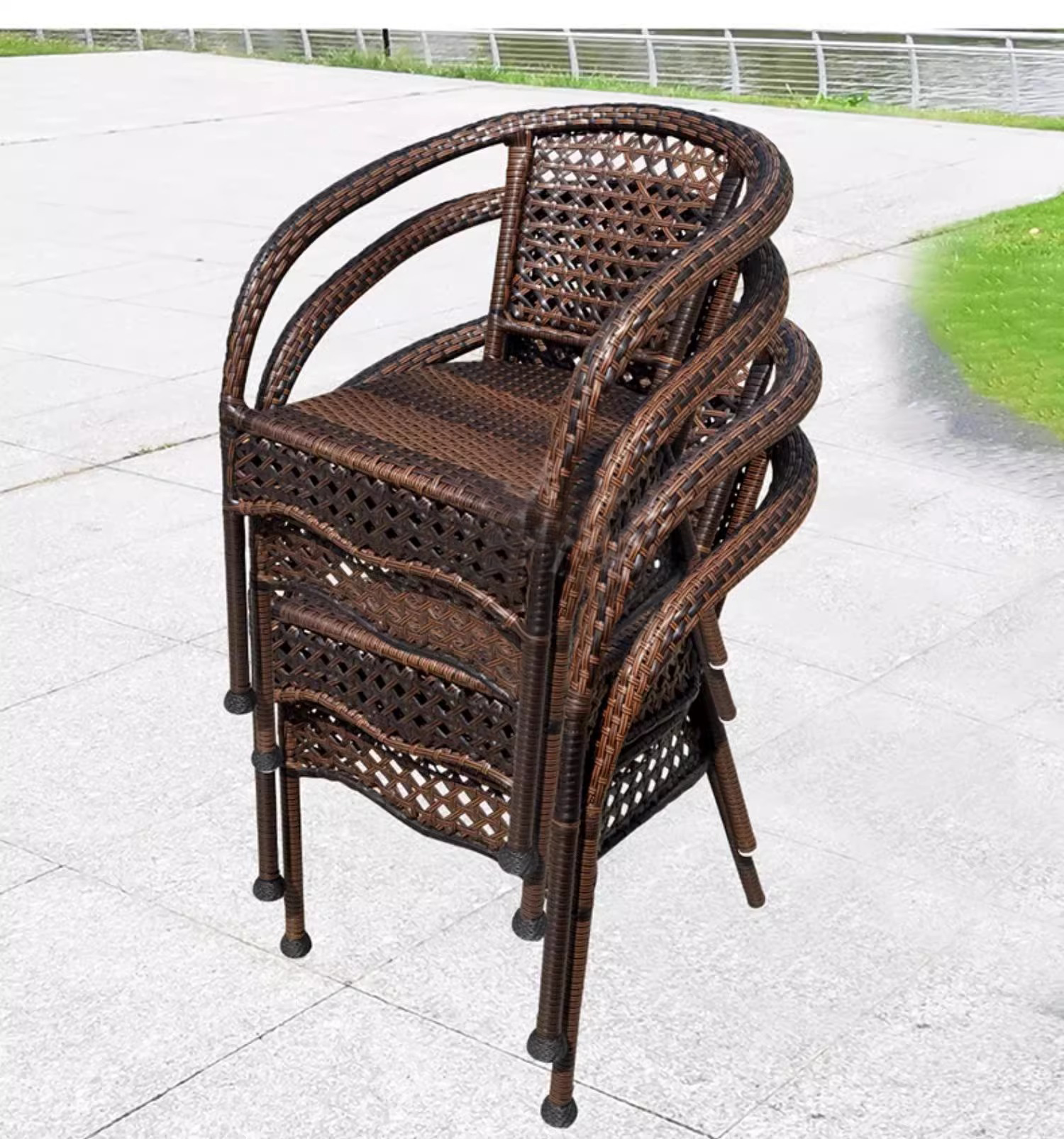 翼澜 阳台桌椅 方桌 套高清大图