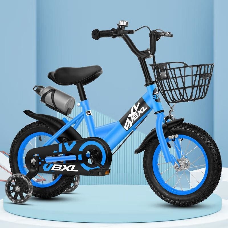 新款儿童自行车1218寸男女童适用39岁宝宝单车高清大图