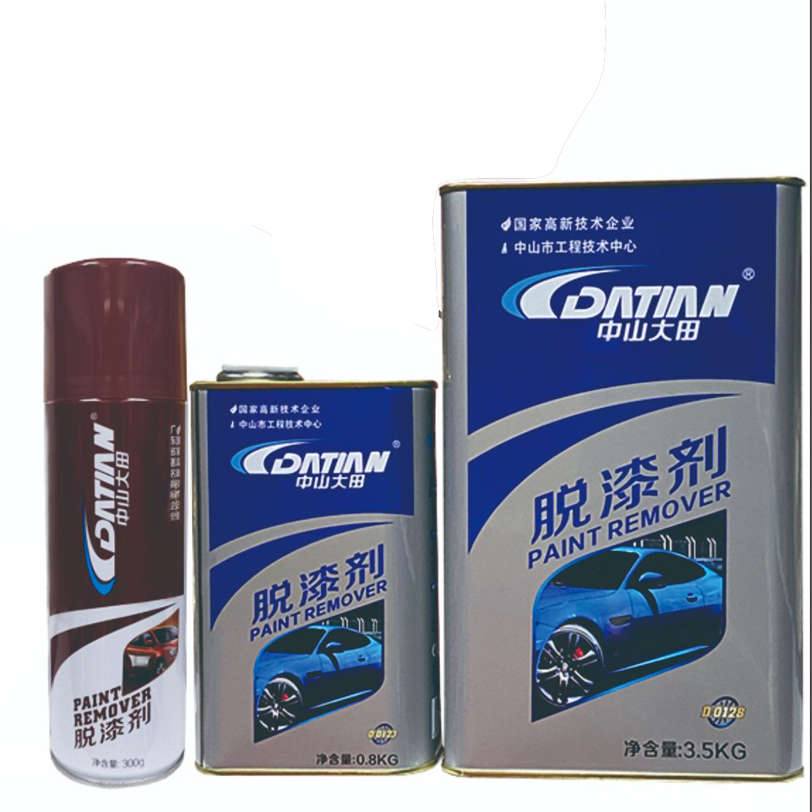 中山大田脱漆剂 4L/罐高清大图