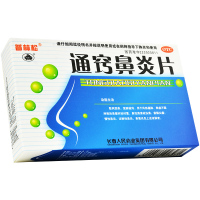 普林松 通窍鼻炎片48片/盒 宣肺通窍慢性过敏性鼻炎鼻炎鼻窦炎药