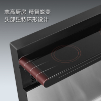 志高(CHIGO)JJZY-AG11-2智能厨房家用变频侧吸式下排烟油烟机燃气灶蒸烤炸一体集成灶液化气