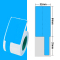 章楷线缆标签纸 刀型 P型 网线电线贴纸30*45+50 蓝 卷