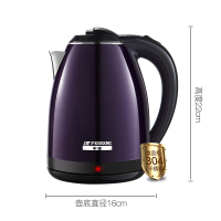 半球(Peskoe)电水壶 MU-K217-18 1.8L/升 食品级304不锈钢 双层防烫 自动断电 防干烧 电热水壶