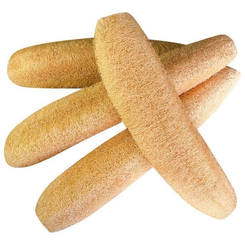 10cm切断三个装天然丝瓜络洗碗洗碗布丝瓜布不沾油丝瓜瓤厨房用刷锅