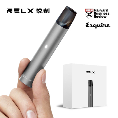RELX 悦刻电子烟套装正品新款小烟充电蒸汽烟大烟雾悦客电子烟水果薄荷味烟嘴便携式换弹电子烟 灰色套装[星空灰]