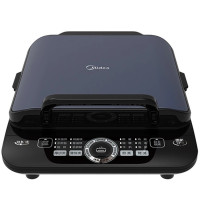 美的(Midea) JCY2828A 电饼铛双面加热煎烤机 微电脑式 烤盘材质不粘涂层 加热方式上下盘单独加热