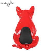 JARRE 斗牛犬无线蓝牙音响低音炮手机便携式音响音箱 AeroBullXS1 斗牛犬音音箱-亮面红