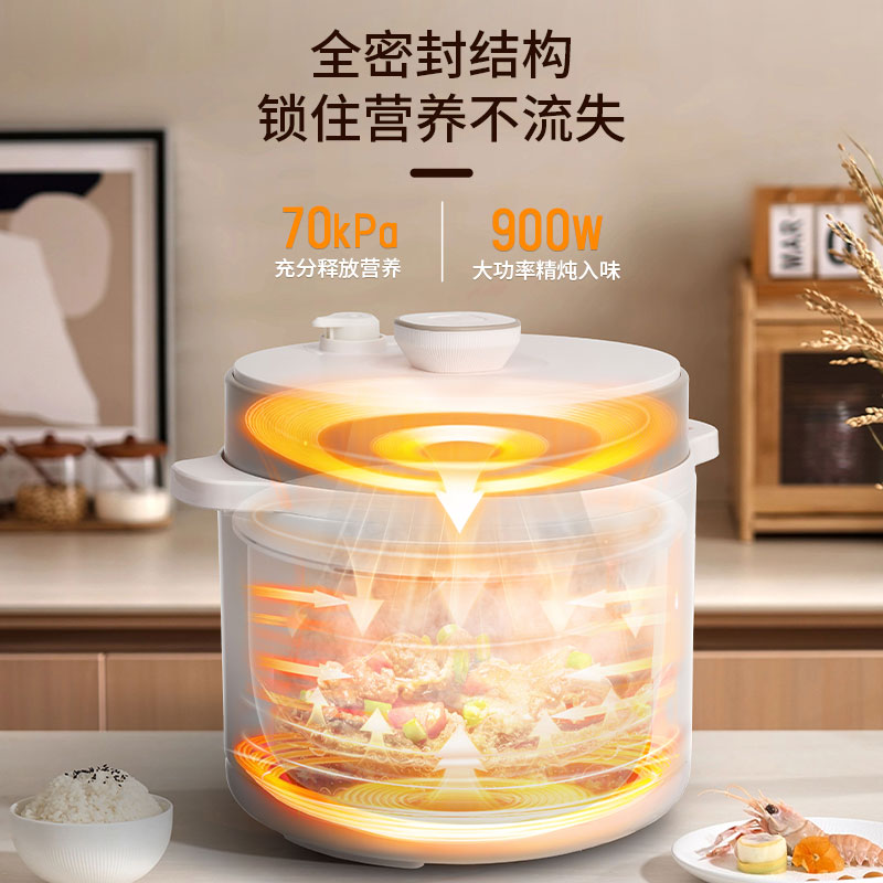 艾贝丽电压力锅ABL-YLG572高清大图