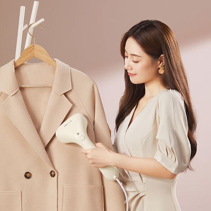 小熊(Bear)挂烫机家用熨斗熨烫机手持挂烫机蒸汽熨斗小型电熨斗蒸汽挂烫机烫熨机淡黄色GTJ-W10N1高清大图