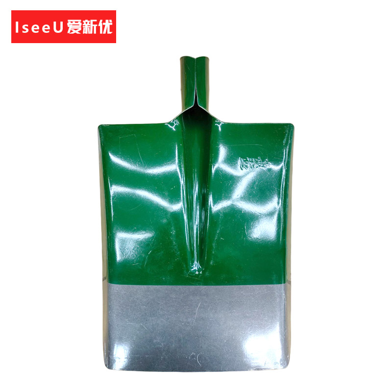 爱新优 锰钢淬火方铲平头铲铁锹铁铲 大号 (个)高清大图
