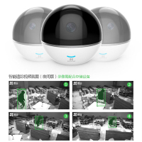 海康威视萤石 C6TC家用云台无线摄像头 1080P含64G卡