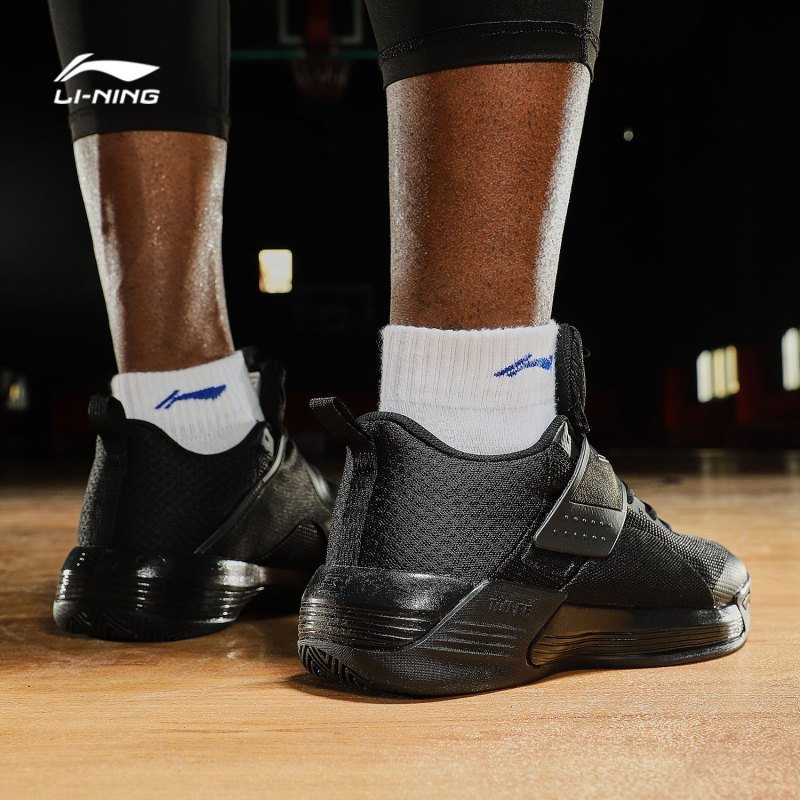 李宁(LI-NING)2018李宁驭帅12低帮团队新款TD云减震耐磨防滑场地篮球鞋ABPN015