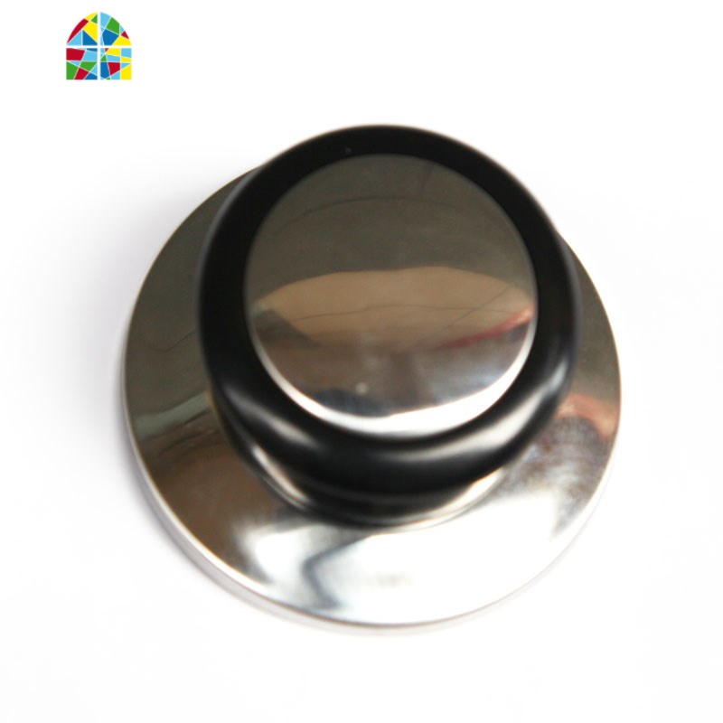 可替换玻璃锅盖把手配件厨房提手锅盖头通用锅盖顶帽顶珠扭帽炒锅 FENGHOU 三线盖珠大号