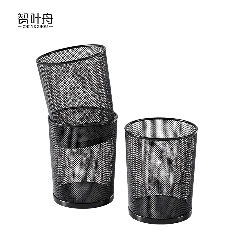清洁用具铁丝网垃圾桶高清大图