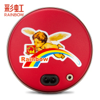 彩虹(RAINBOW)电热暖手器(小号) 充电暖手炉暖手宝 取暖绒布套安全防爆 官方旗舰店(颜色随机)