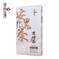 湖南安化黑茶 河曲溪黑砖茶1000g口粮茶 陈年老砖茶 黑茶叶
