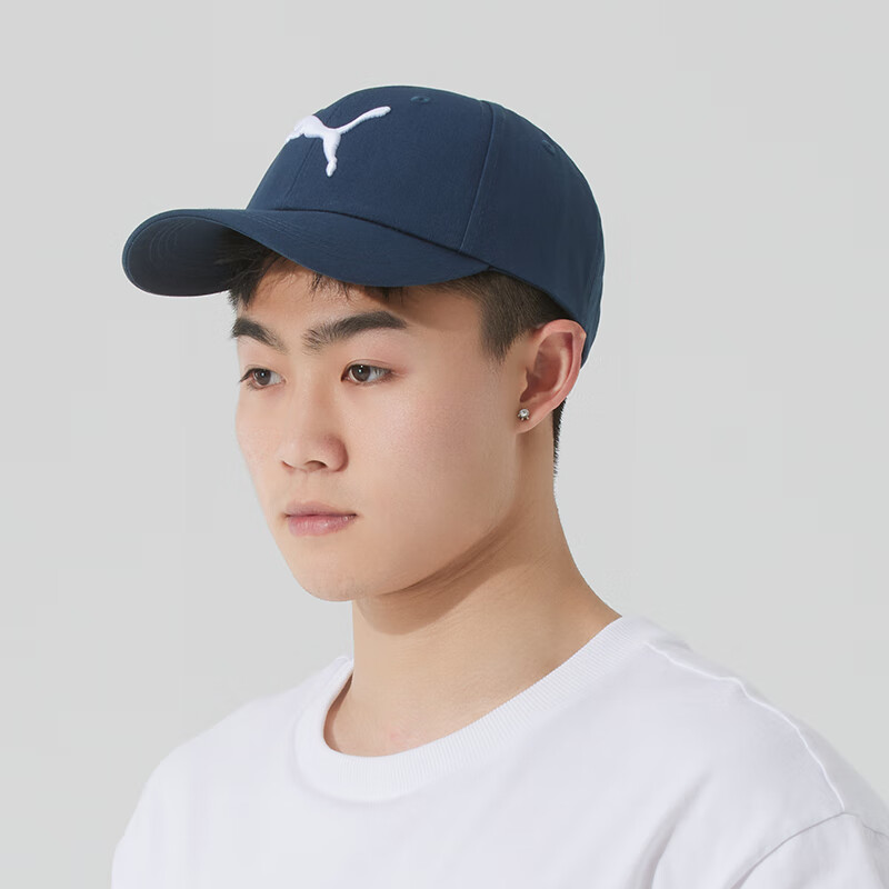 彪马(PUMA)男帽女帽 夏季新款情侣运动帽休闲遮阳帽棒球帽鸭舌帽 026204-05