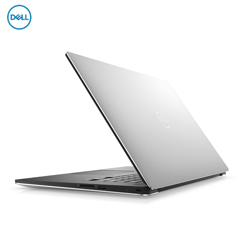 戴尔（DELL）XPS15-9570-R1545 15.6英寸轻薄窄边框高清屏笔记本电脑（Intel i5-8300H 8GB 1TB+128GB固态 4G独显 指纹 银色 ）