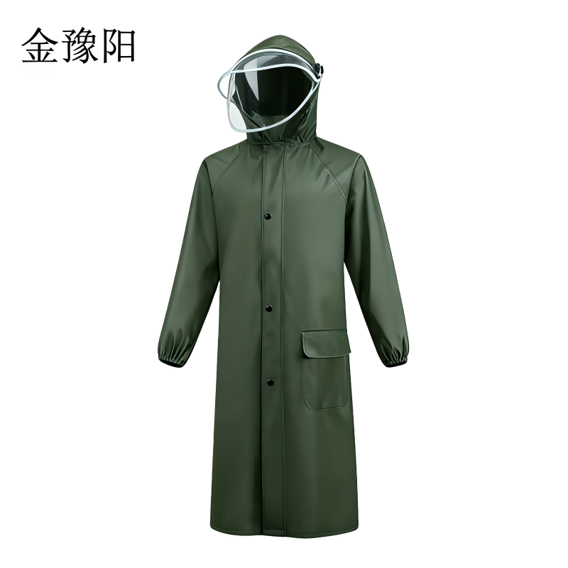金豫阳 DLFYGZF-01 雨衣(计价单位:件)军绿色高清大图