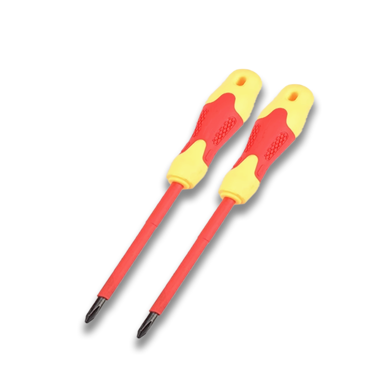 立伟铁牛500v耐高压螺丝刀3*75十字型/把高清大图