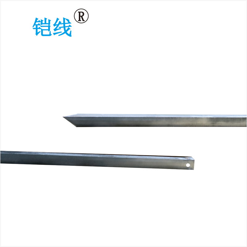 铠线 电料辅件 电力金具 电力金具 角铁接地极 ∠5*50*1500mm /根高清大图