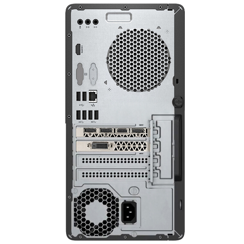 惠普(HP) 星系列590-p012ccn 台式电脑主机 家用办公主机(Cel G4900 4G 1TB GT730 2GB独立显卡 Win10 银色)
