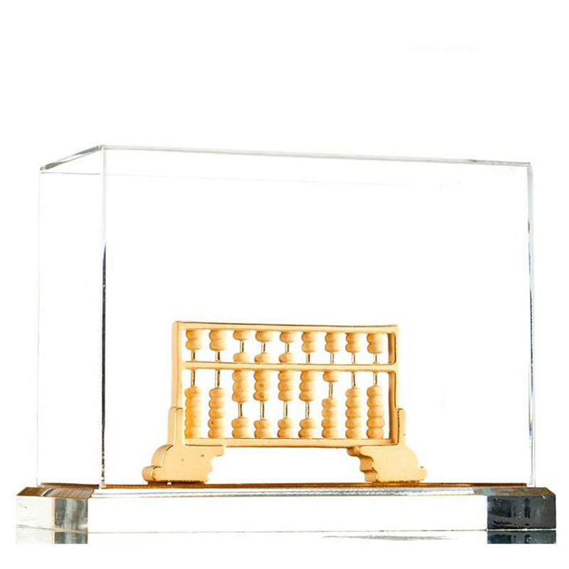 梦克拉 工艺铸金工艺品摆件 算盘高清大图