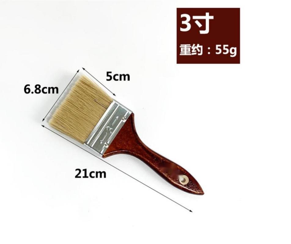 湘恒锐 扁油刷 3寸 把高清大图