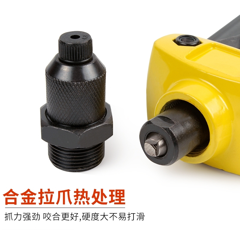 手动铆钉枪家用拉铆枪拉毛抢卯钉拉钉钳冒钉枪拉帽抢拉丁柳钉工具 双把拉铆枪经济型(送200铆钉)