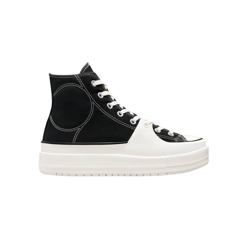 匡威(CONVERSE)高帮系带运动鞋女款徽标点缀跑步鞋时尚休闲高帮鞋