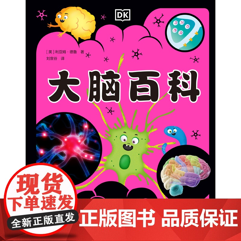 DK大脑百科 7-10岁儿童科普知识探索益智游戏书dk儿童百科全书儿童科普类读物小学课外阅读百科全书儿童物理化启蒙物理化高清大图