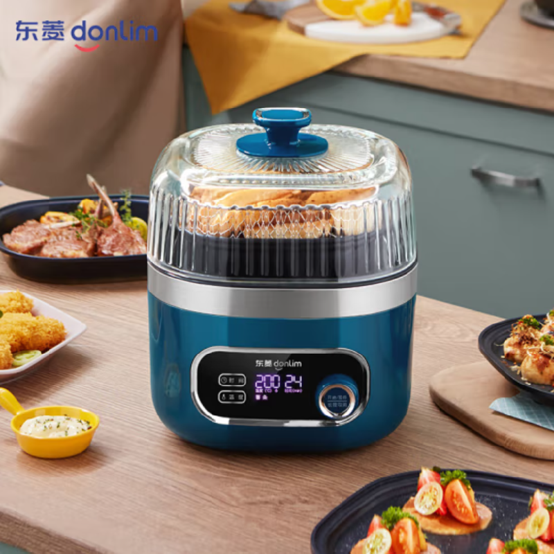 东菱(Donlim)空气炸锅 【静谧蓝】DL-7711 2.5L