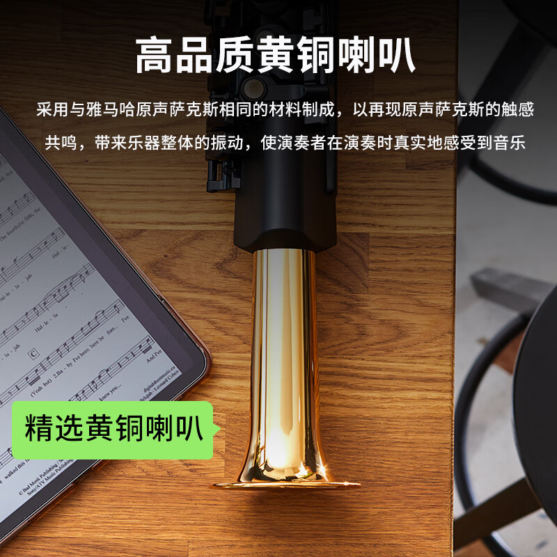 雅马哈（YAMAHA）YDS-150 电子萨克斯电吹管乐器专业级进口原装 +官方标配大礼包高清大图