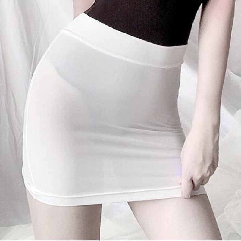 长夜漫漫情趣内衣性感免脱开档连体衣制服诱惑秘书套装1537+1538 1538单独白色短裙 均码