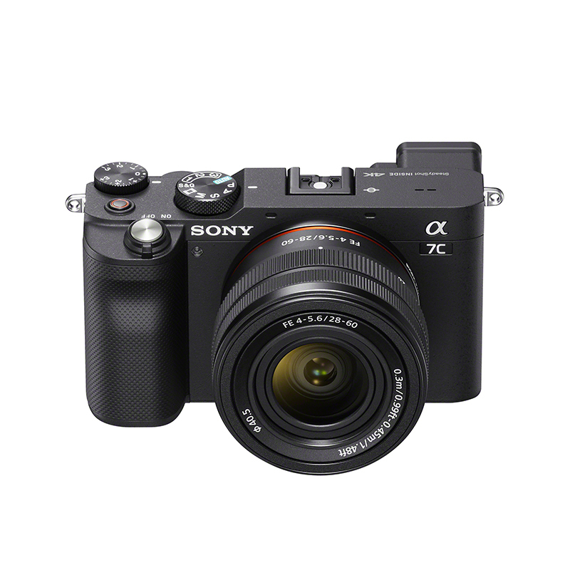 索尼(SONY)Alpha 7CL 黑色 全画幅微单数码相机 标准变焦镜头FE 28-60mm F4-5.6单镜头套装 黑色(ILCE-7CL)