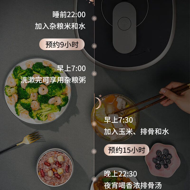 九阳(Joyoung) 电压力锅 Y-60C32 6L ZGZC高清大图