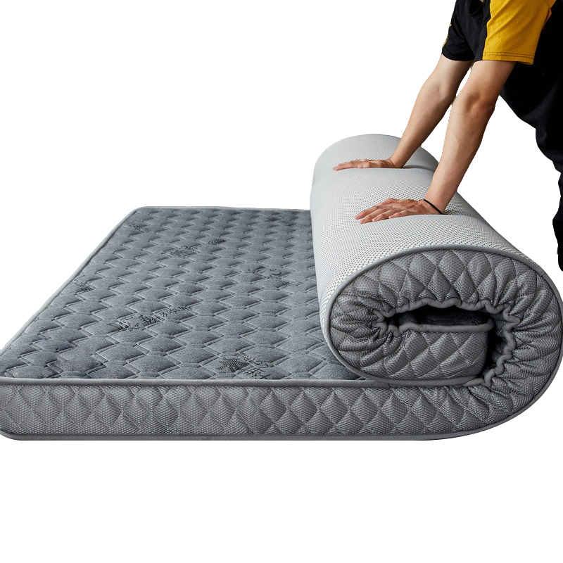 围盛 乳胶床垫 150*200*9cm-足球灰 张高清大图