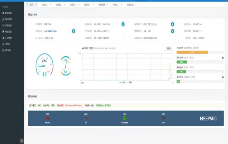 猎鹰安全 猎鹰主机桌面安全管理系统V6.0 客户端一年高清大图