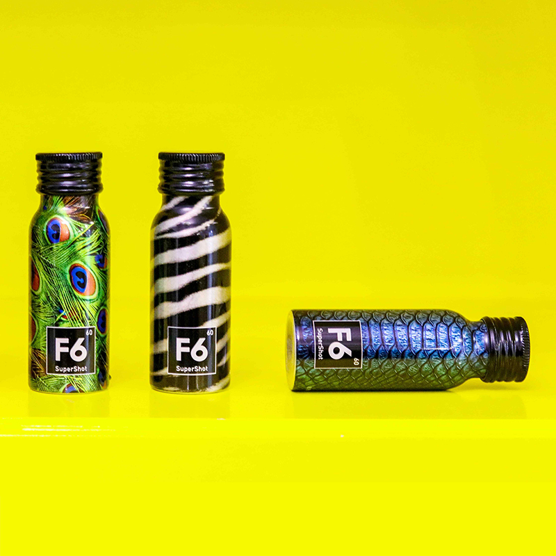 F6 supershot 浓缩 葛根姜植物饮品 60ml*6瓶